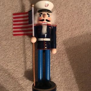 Marines Dress Blues Nutcracker